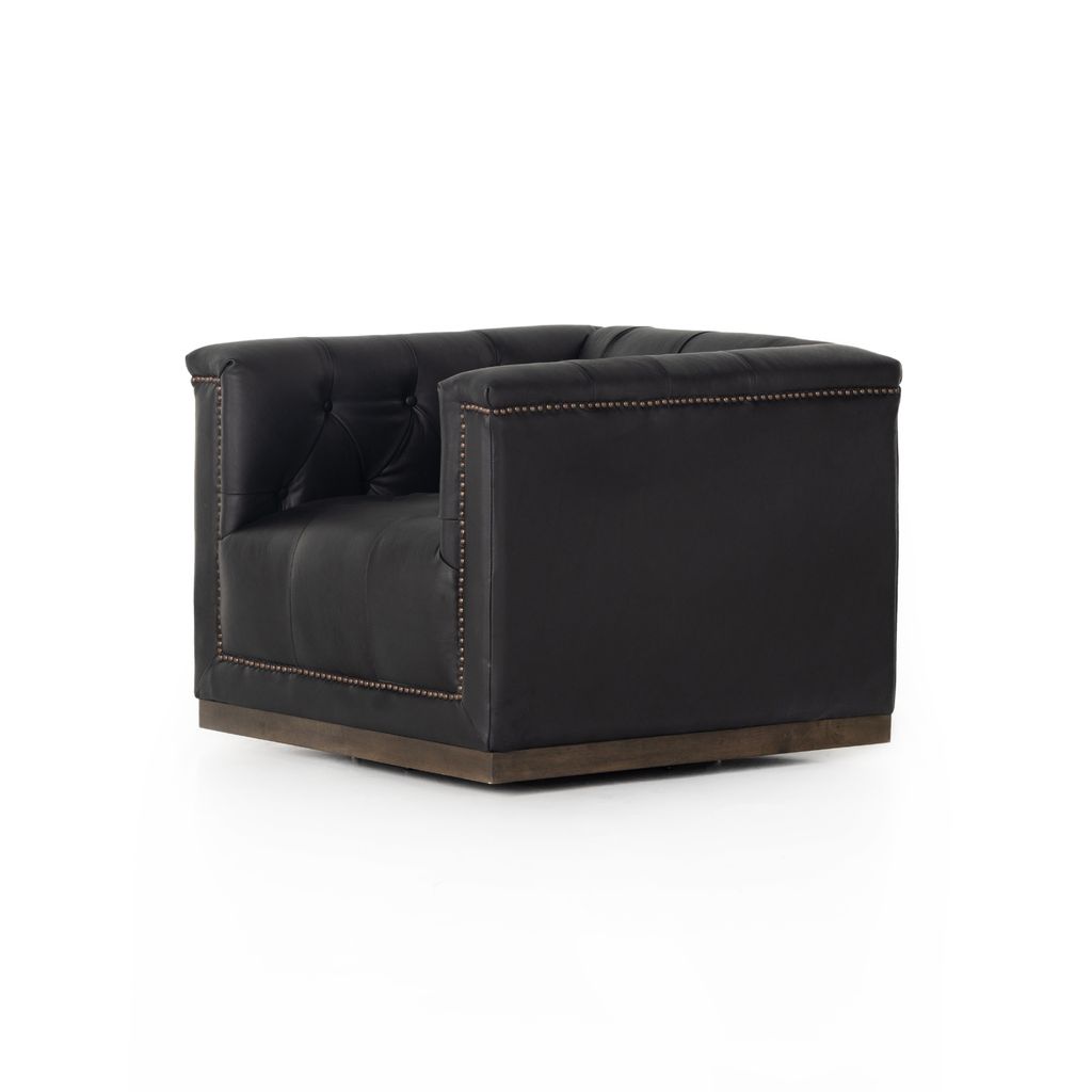Maxx Swivel Chair, Heirloom Black