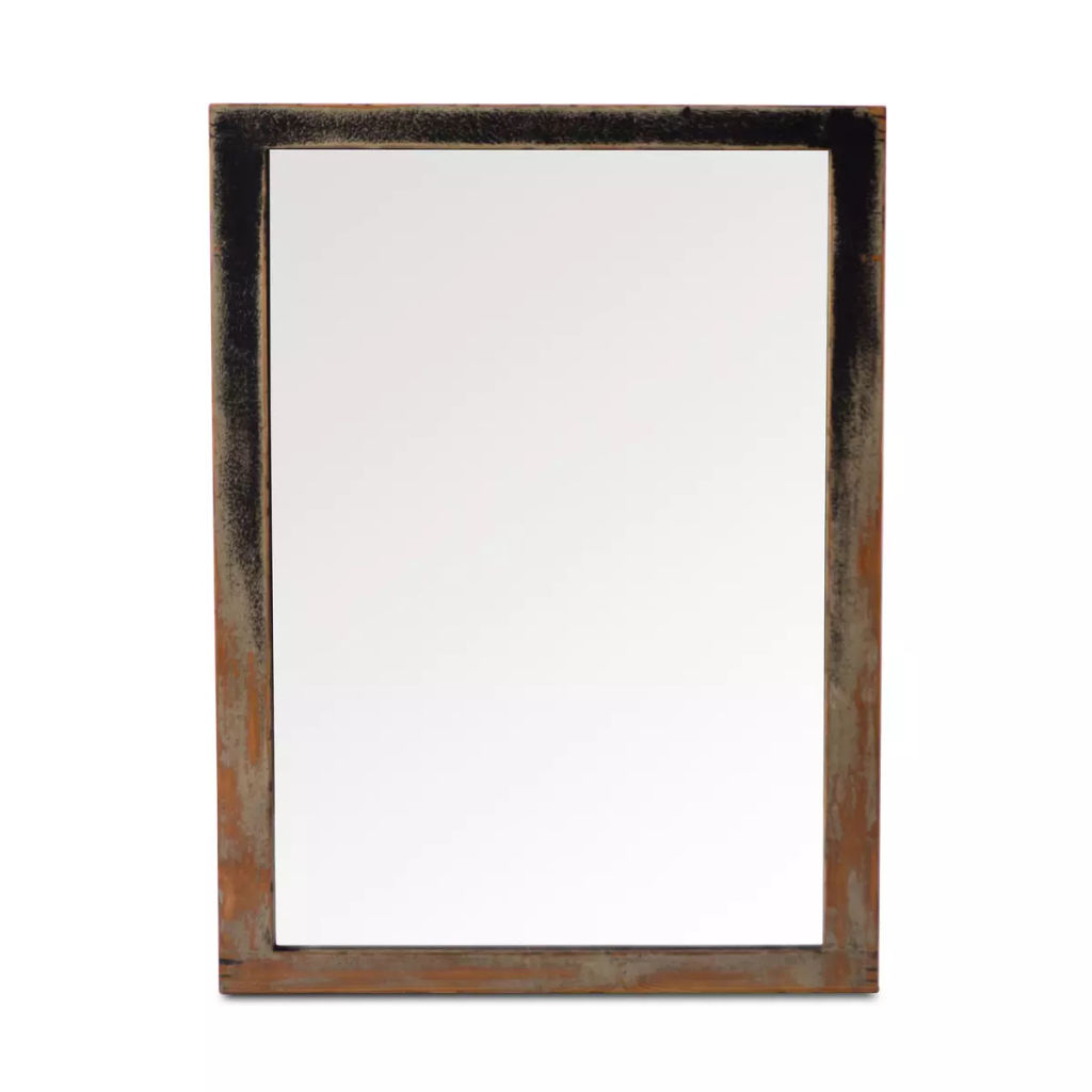 Preview image for Hitchens Wall Mirror 30" X 1.5" X 40", Worn Black