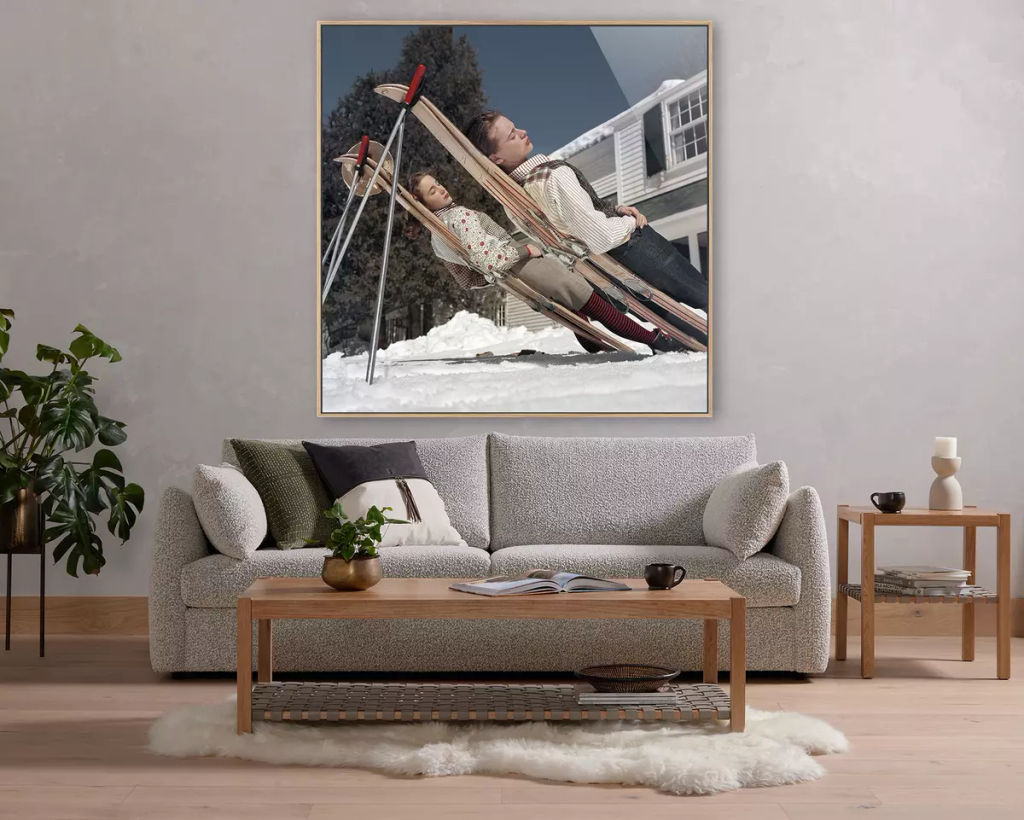 24" X 2" X 24", Vertical Grain White Oak Floater