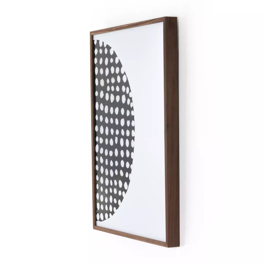 Global Disco Diptych, Black By Jess Engle 36" X 2.5" X 24"