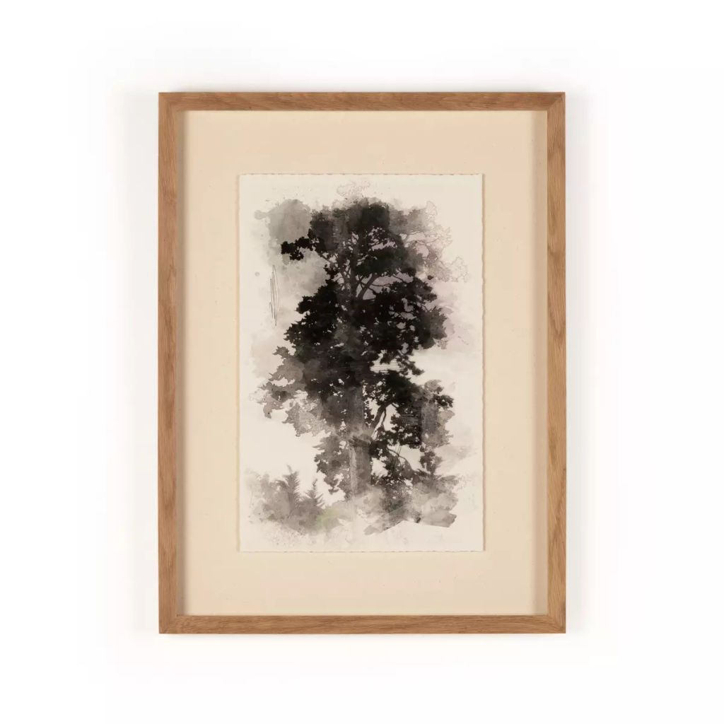 Tree Sketch I By Coup D'esprit 36" X 2.5" X 48"