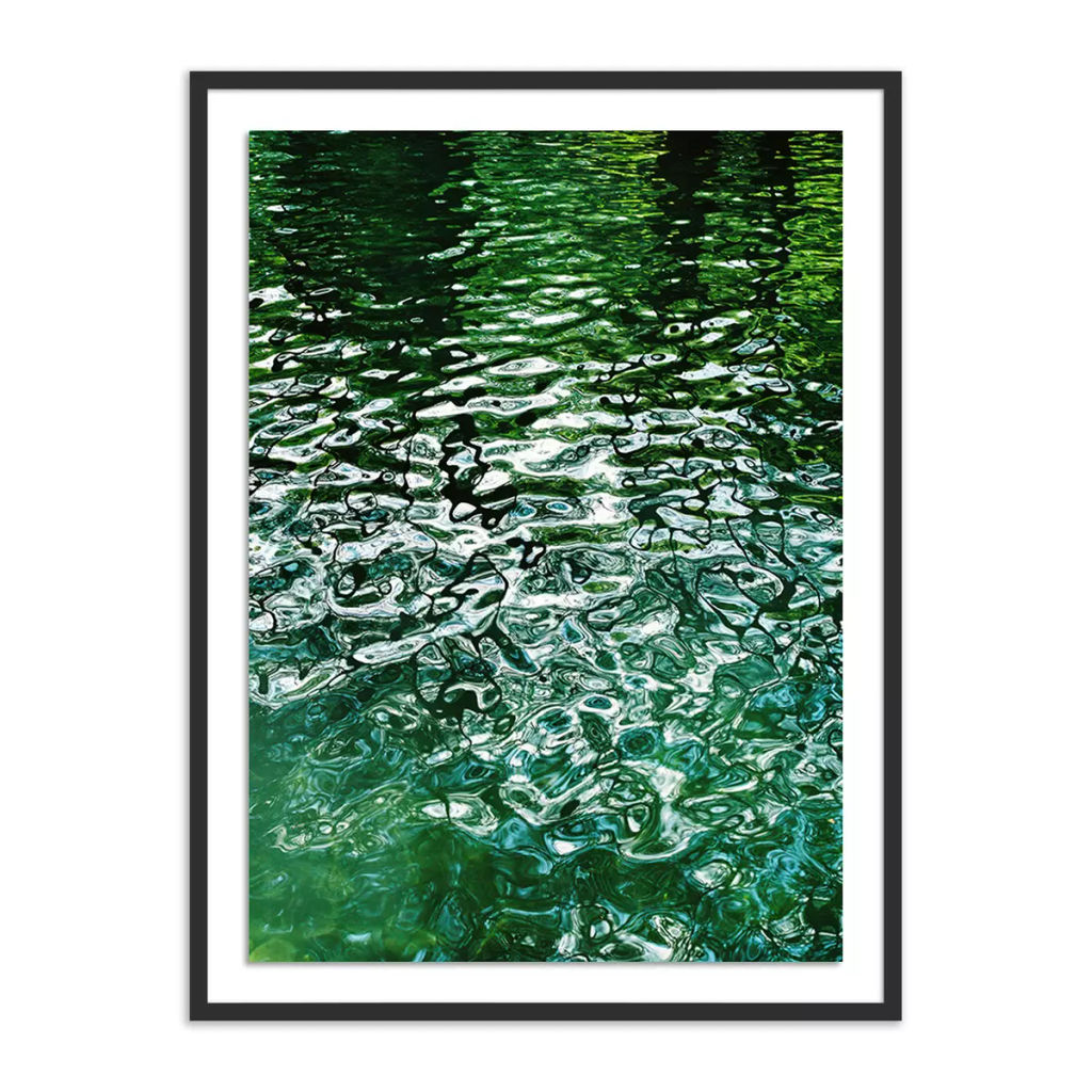 Green Water Photograph Art