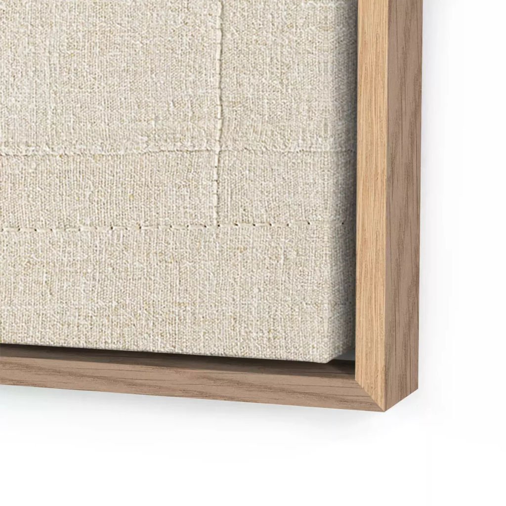 Boxed In By Karen Covey 32" X 2" X 32", Vertical Grain White Oak Floater