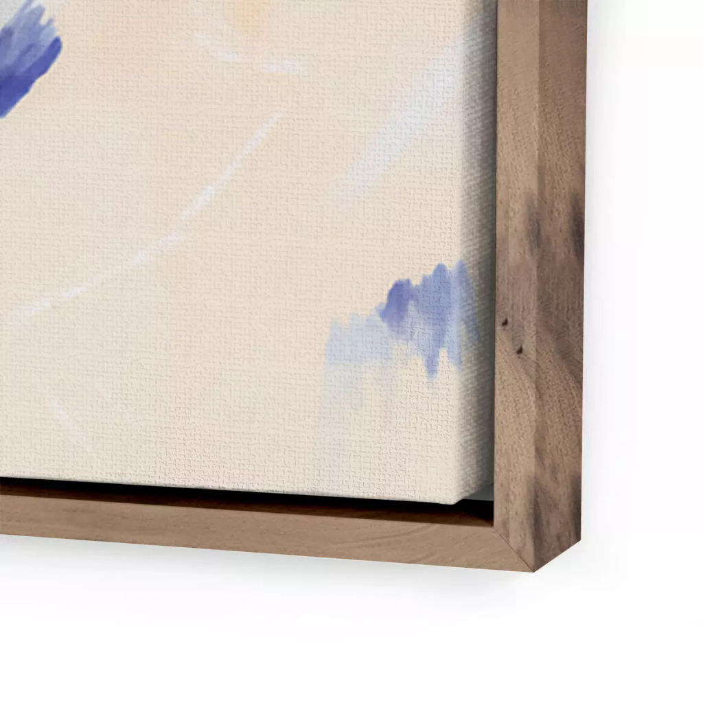 Unfolding No 2 By Patricia Vargas 24" X 2" X 32", Rustic Walnut Floater
