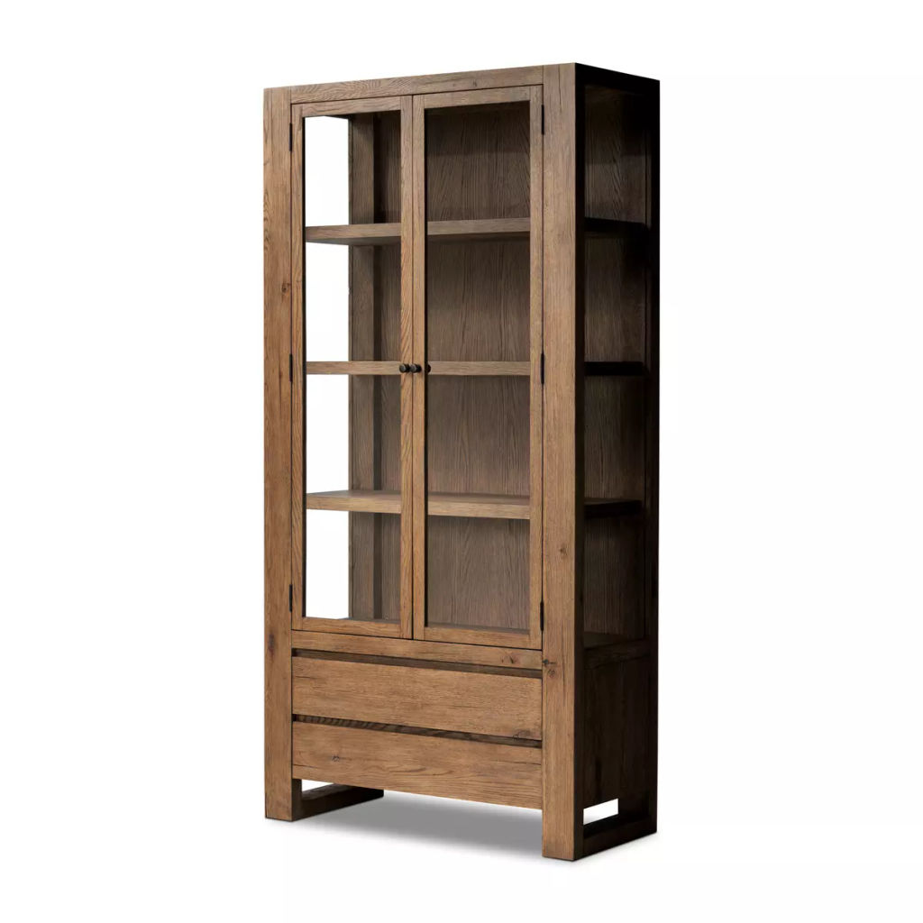 Preview image for Norwich Cabinet 42" X 18" X 84", Weathered Oak