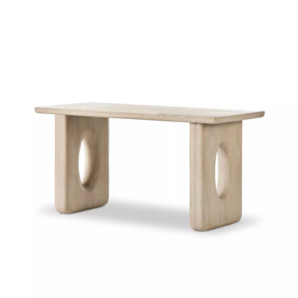 Preview image for Eliza Desk 60" X 25" X 30", White Oak