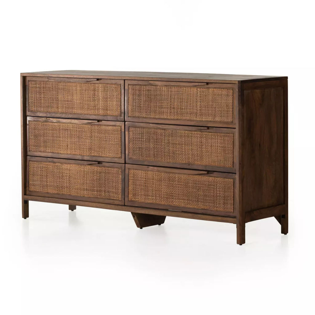 Preview image for Sydney 6 Drawer Dresser 58" X 18" X 31.5"