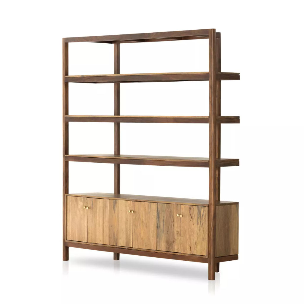 Preview image for Reza Wide Bookcase 84" X 20" X 94"