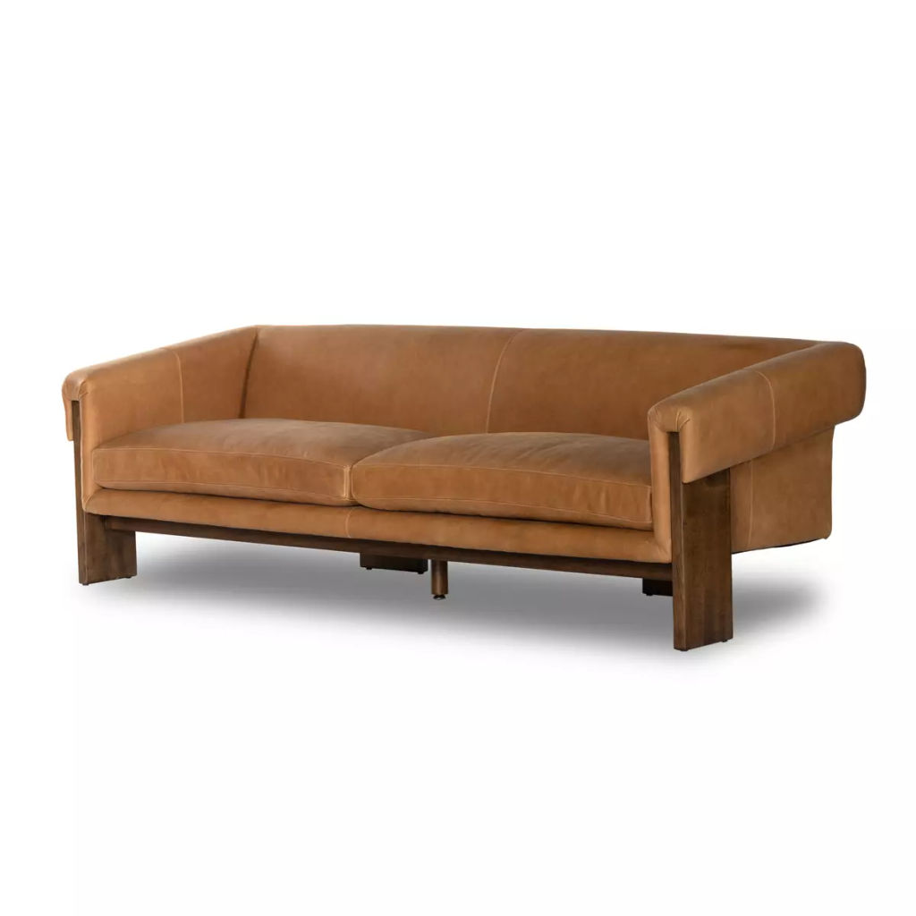 Preview image for Cairo Sofa 90.5" X 34.5" X 29.5", Palermo Cognac