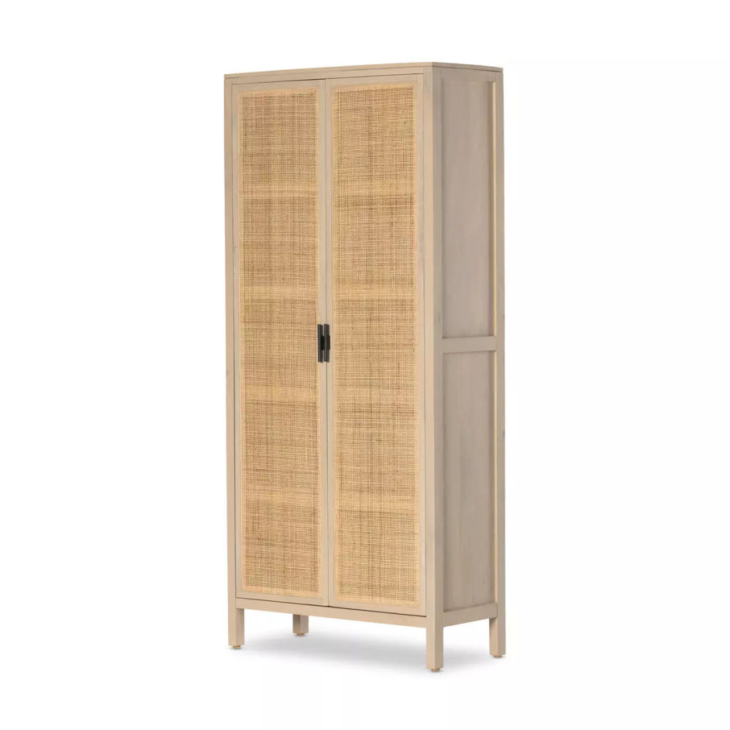 Preview image for Caprice Tall Cabinet 38" X 17" X 84", Natural Mango