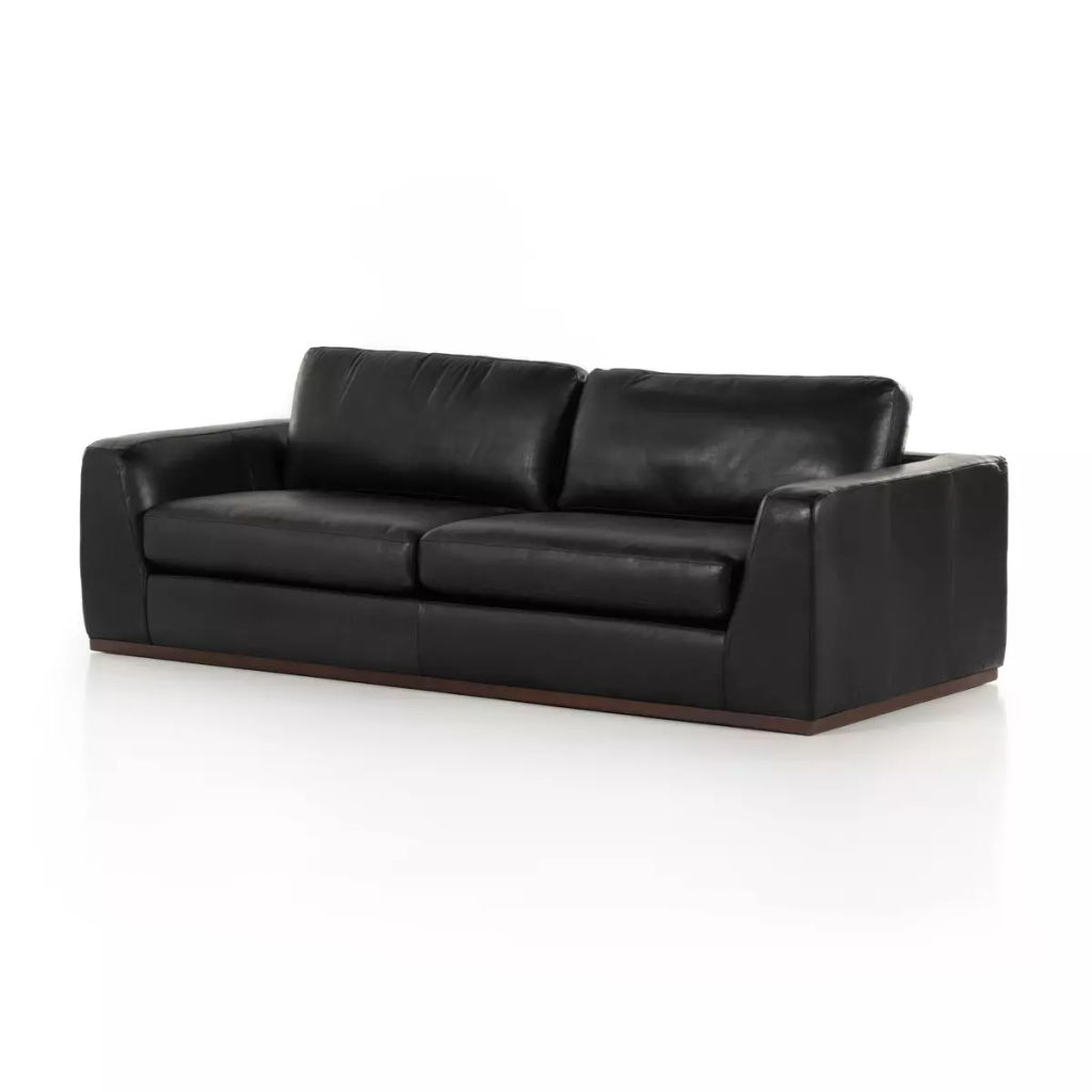 Colt Sofa 98" X 39" X 32.5", Heirloom Black