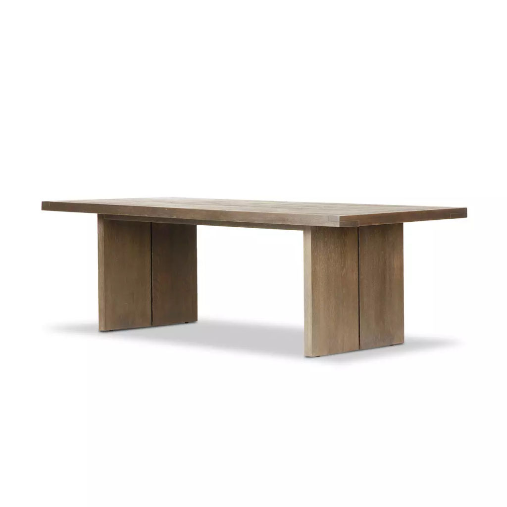 Preview image for Warby Dining Table 94" X 42" X 30", Worn Oak Veneer