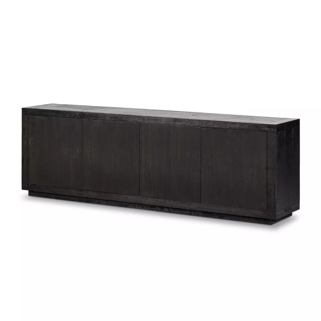 Preview image for Sideboard 94" X 18" X 30", Black Oak
