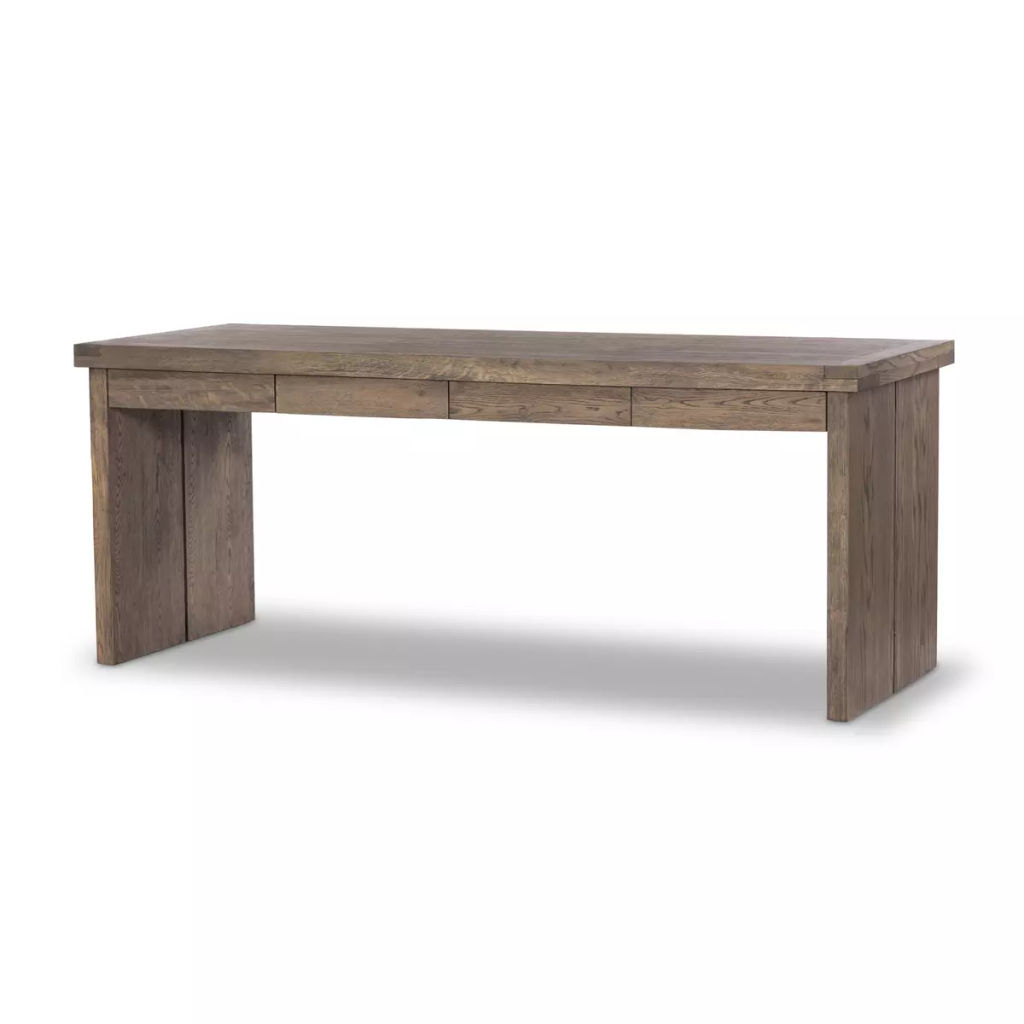 Preview image for Warby Desk 78" X 30" X 31", Worn Oak Veneer