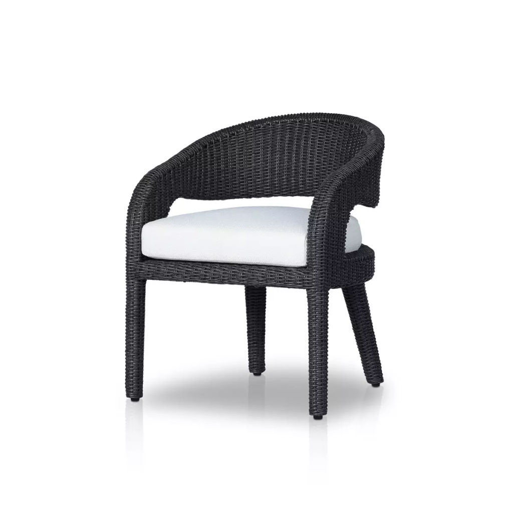 Preview image for Hawkins Outdoor Dining Chair 23.5" X 24" X 31", Faye Cream