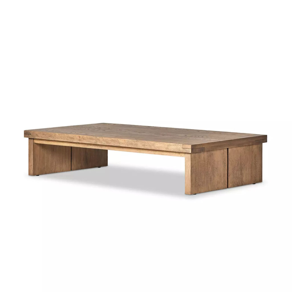 Preview image for Warby Coffee Table 65" X 36" X 14", Worn Oak Veneer