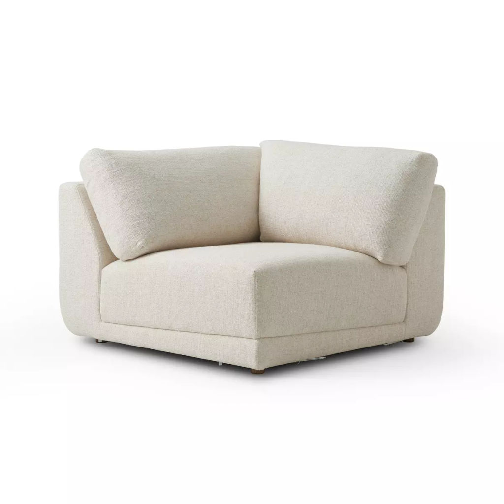 Build Your Own: Toland Sectional 45.25" X 45.25" X 31.75", Palma Cream