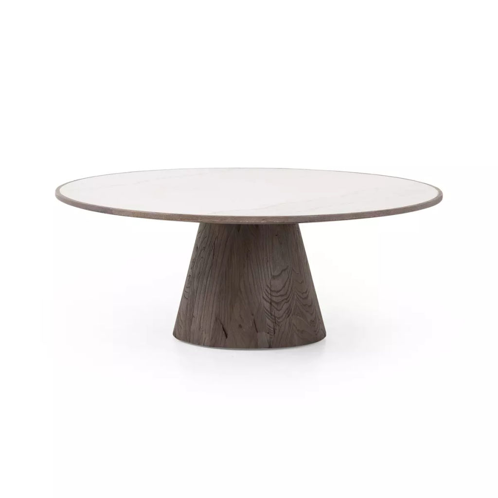Preview image for Skye Large Coffee Table, White Marble