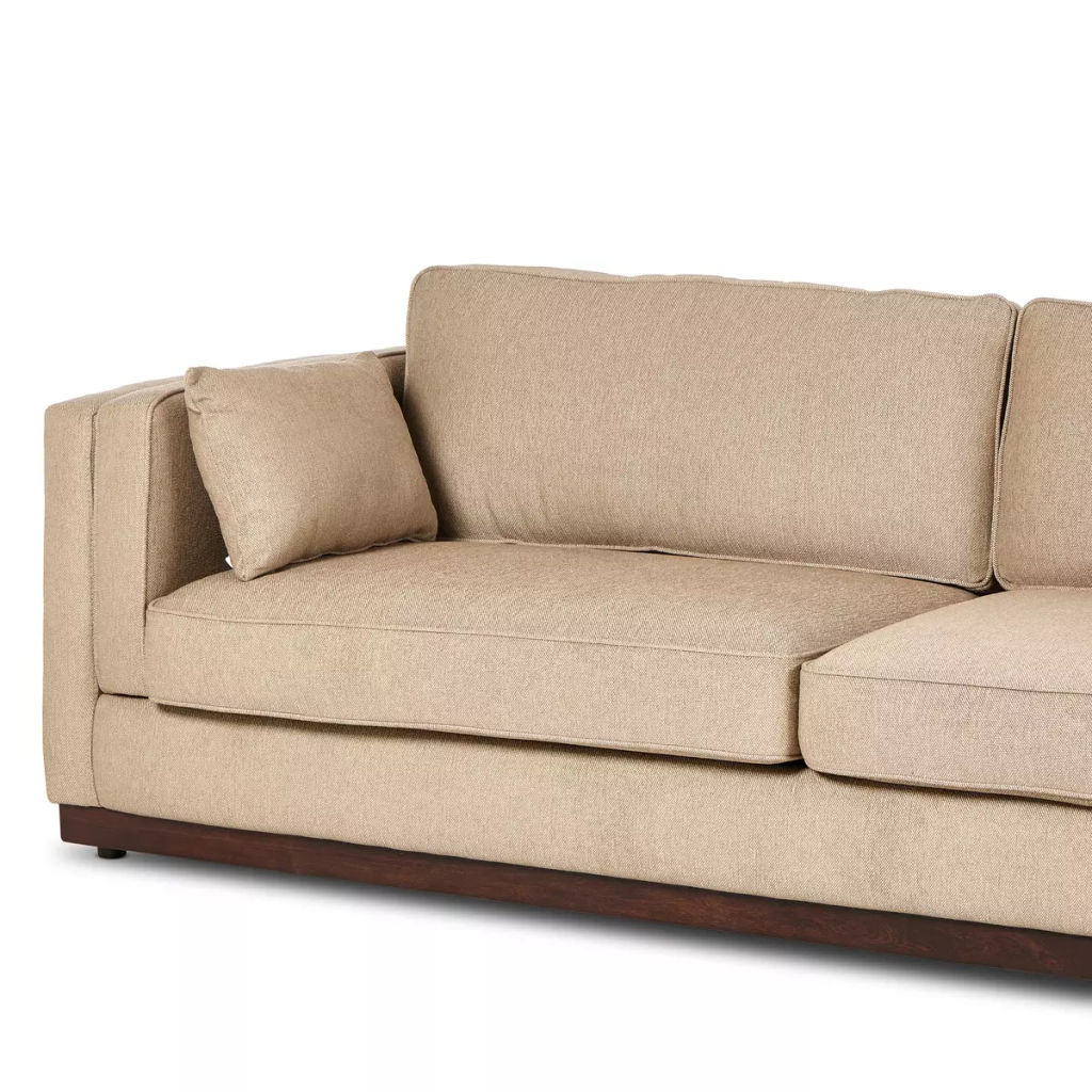Lawrence Sofa 108", Quenton Pebble