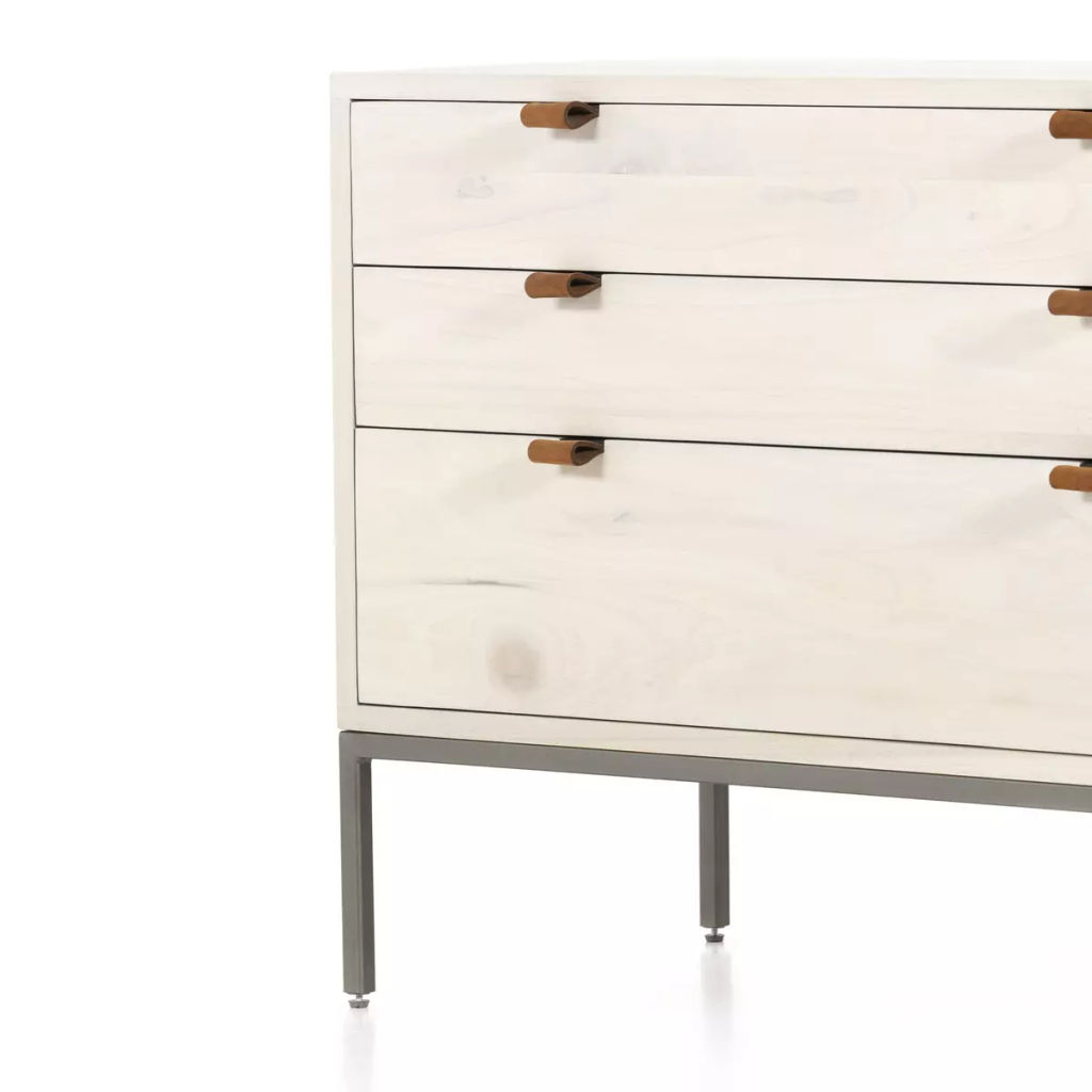 Trey Large Nightstand, Dove Poplar