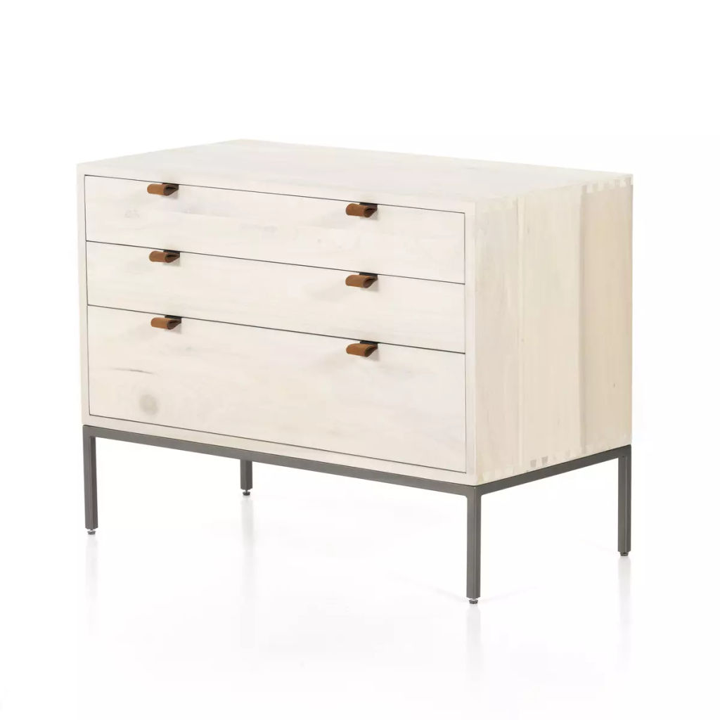 Trey Large Nightstand, Dove Poplar