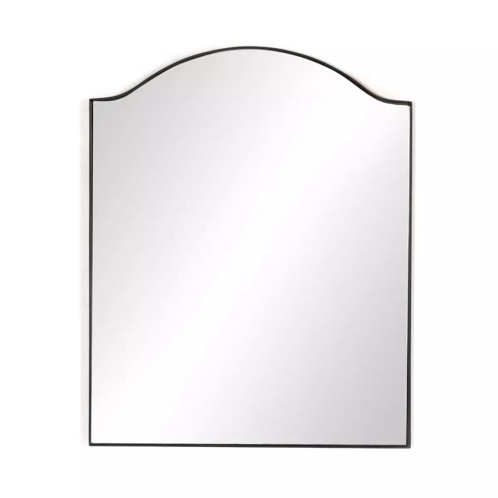 Jacques Small Mirror, Gunmetal