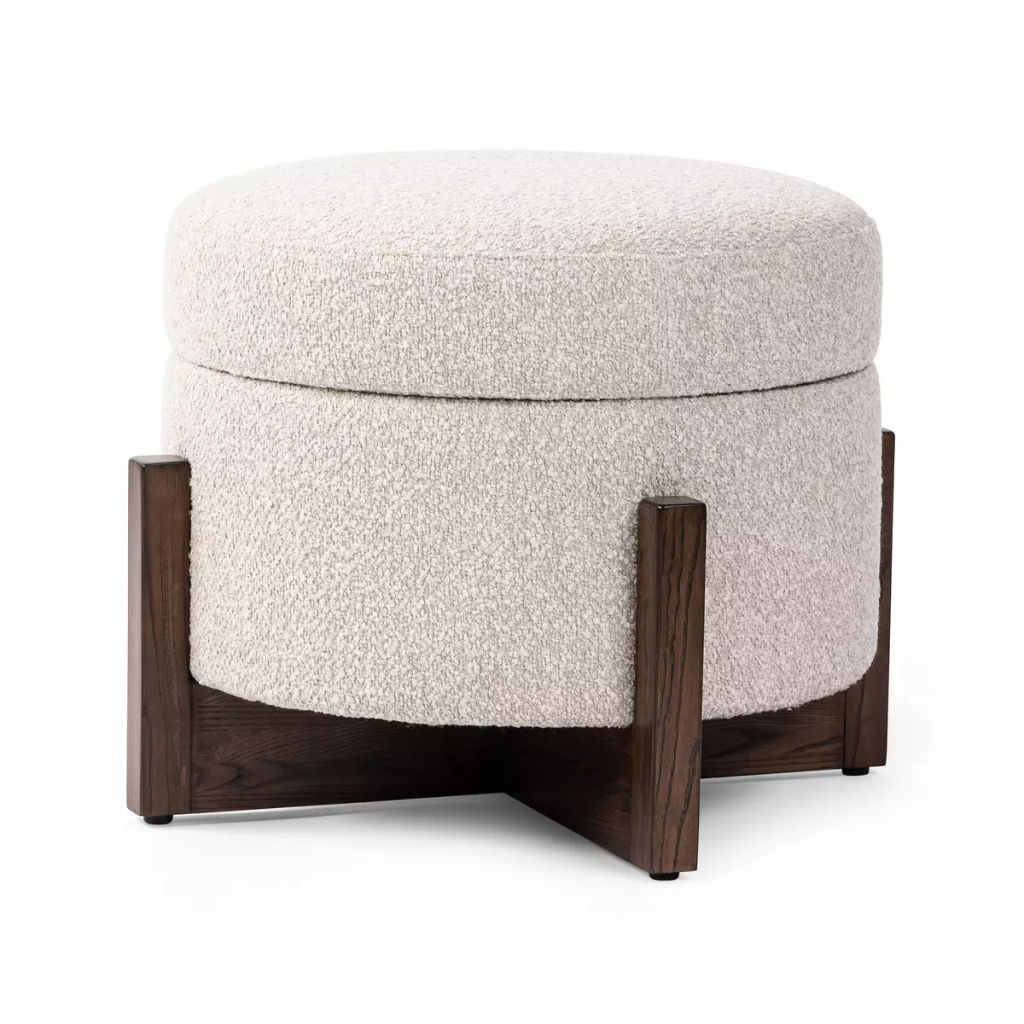 Esben Storage Ottoman, Sattley Fog