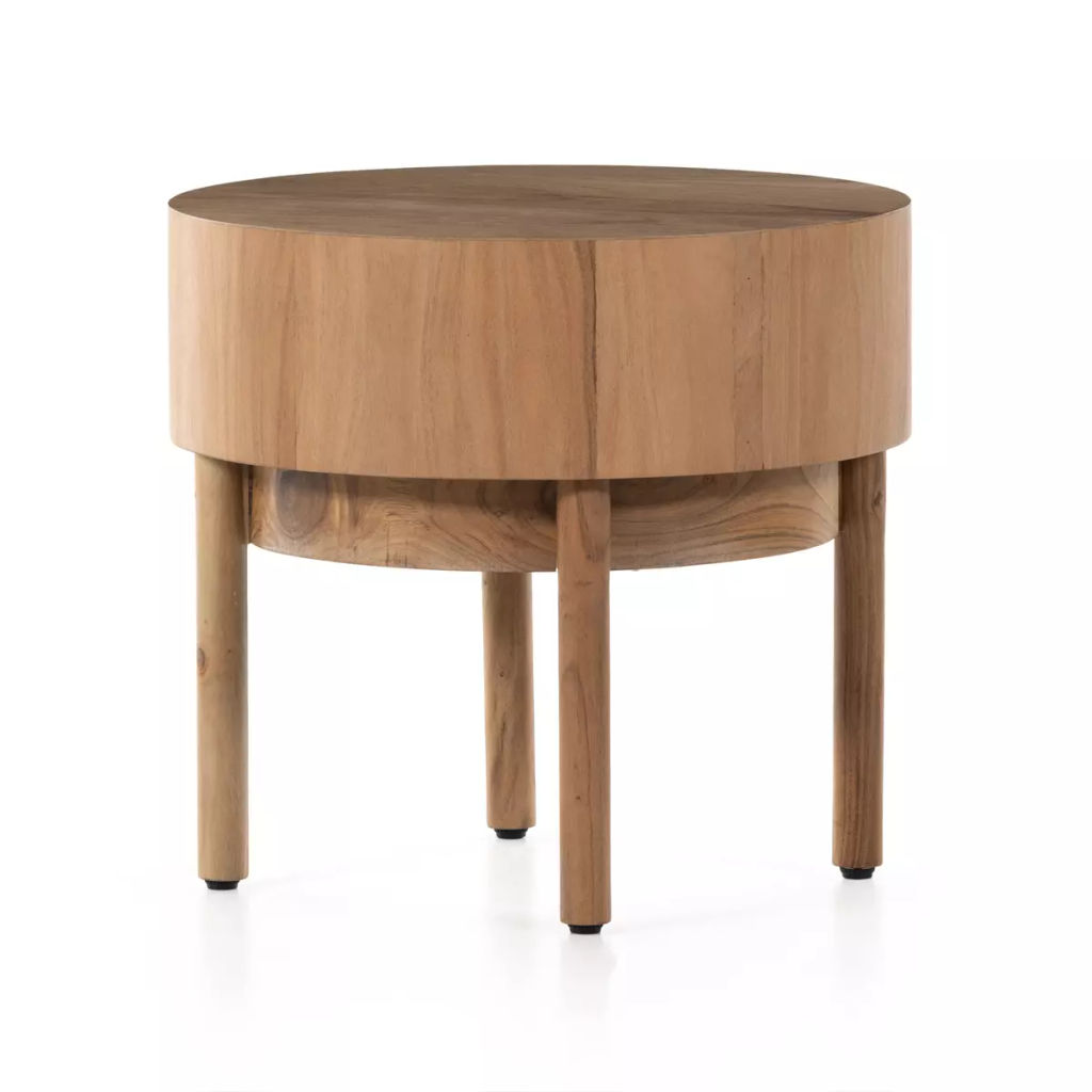 Preview image for Atmore End Table, Natural Acacia Veneer