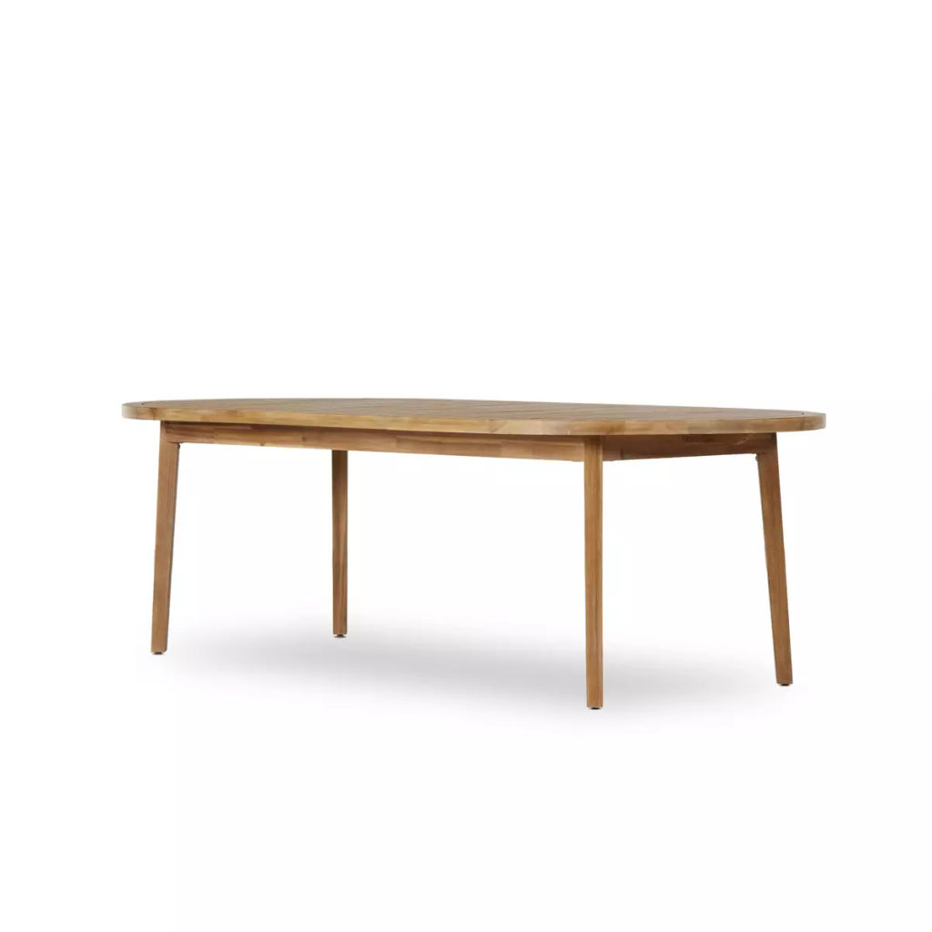 Preview image for Amaya Outdoor Dining Table 98", Natural Acacia