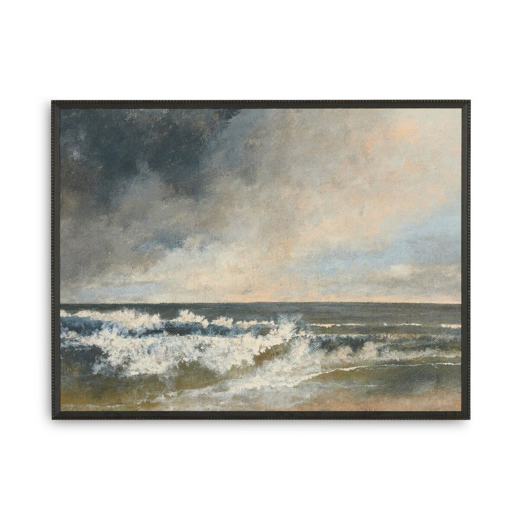 Preview image for Turn Of The Tides By Aileen Fitzgerald 40" X 30.5", 1.0 Brimfield Black