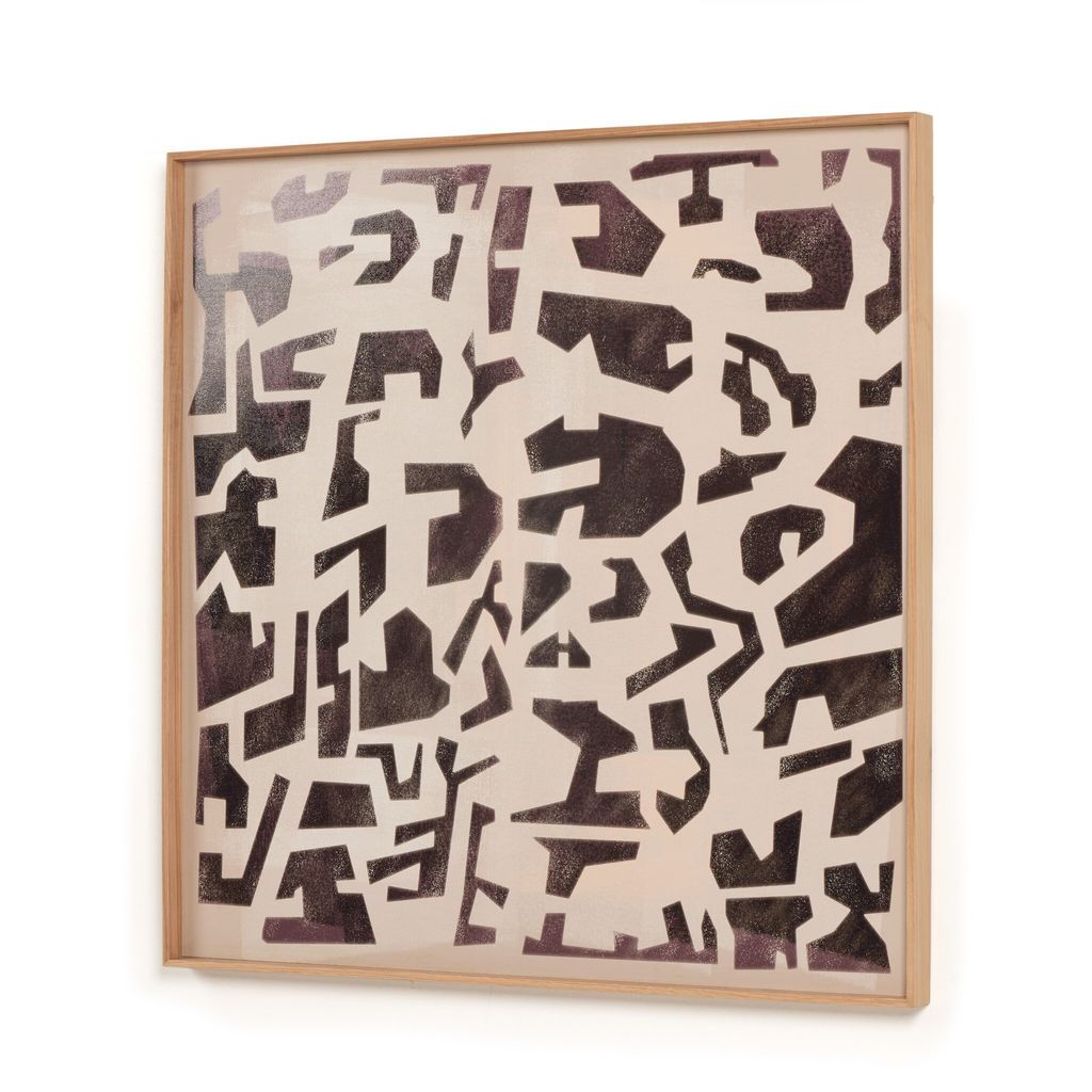 Block Onyx I By Coup D'esprit 48" X 48"