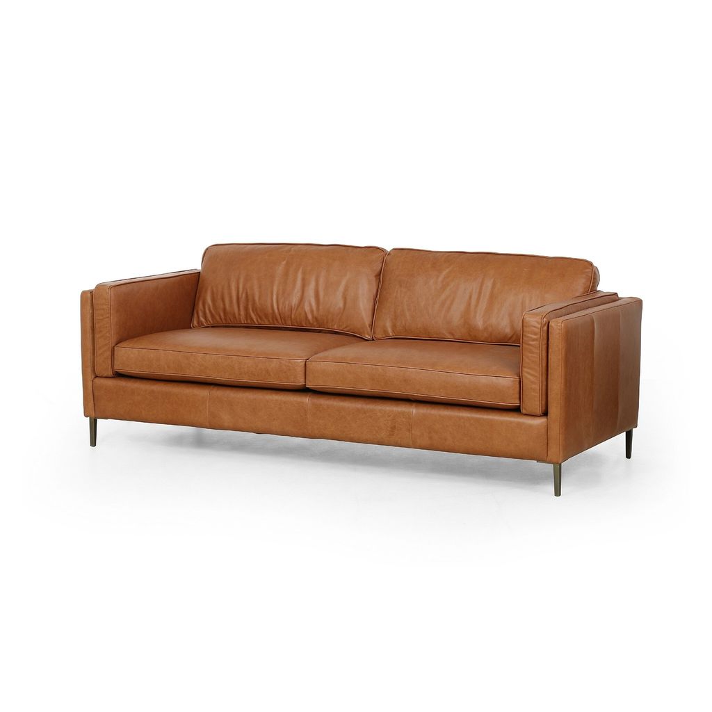 84" Sofa, Top Grain Leather