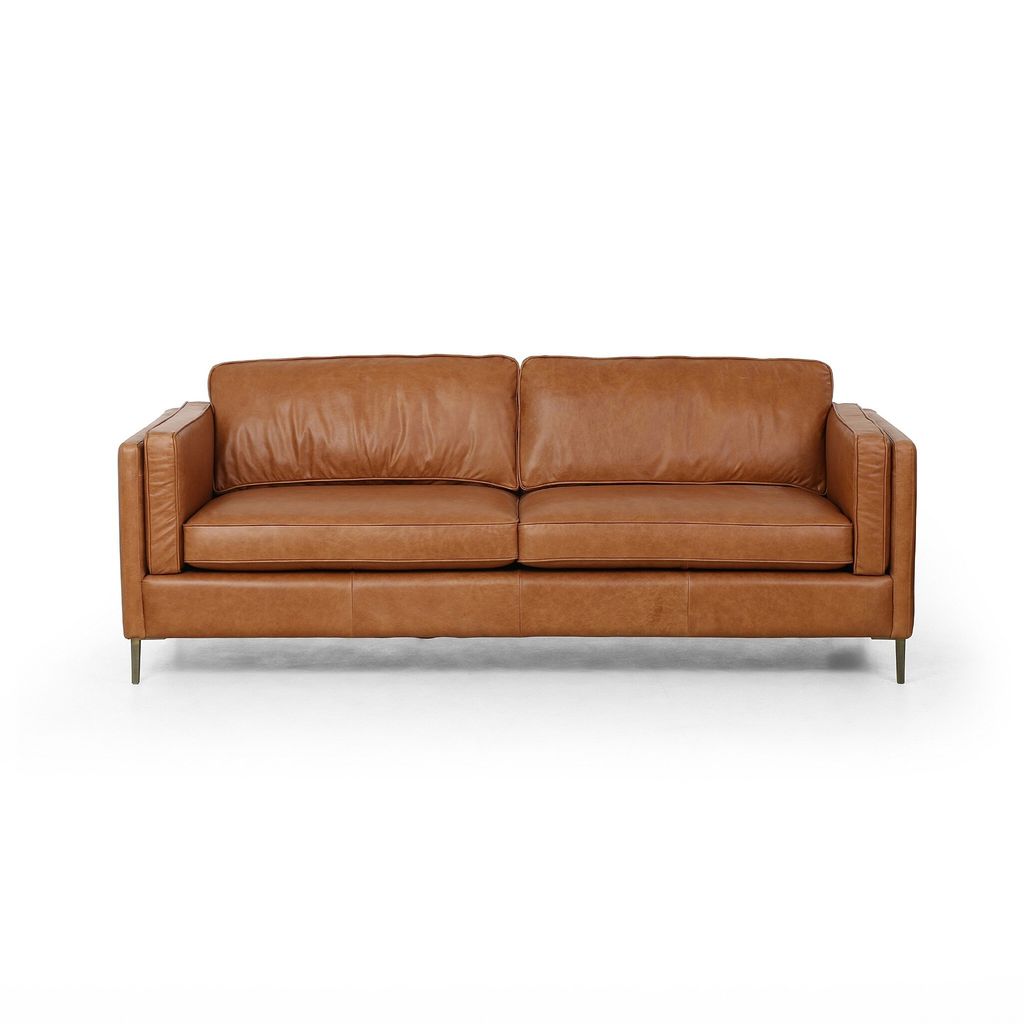 84" Sofa, Top Grain Leather