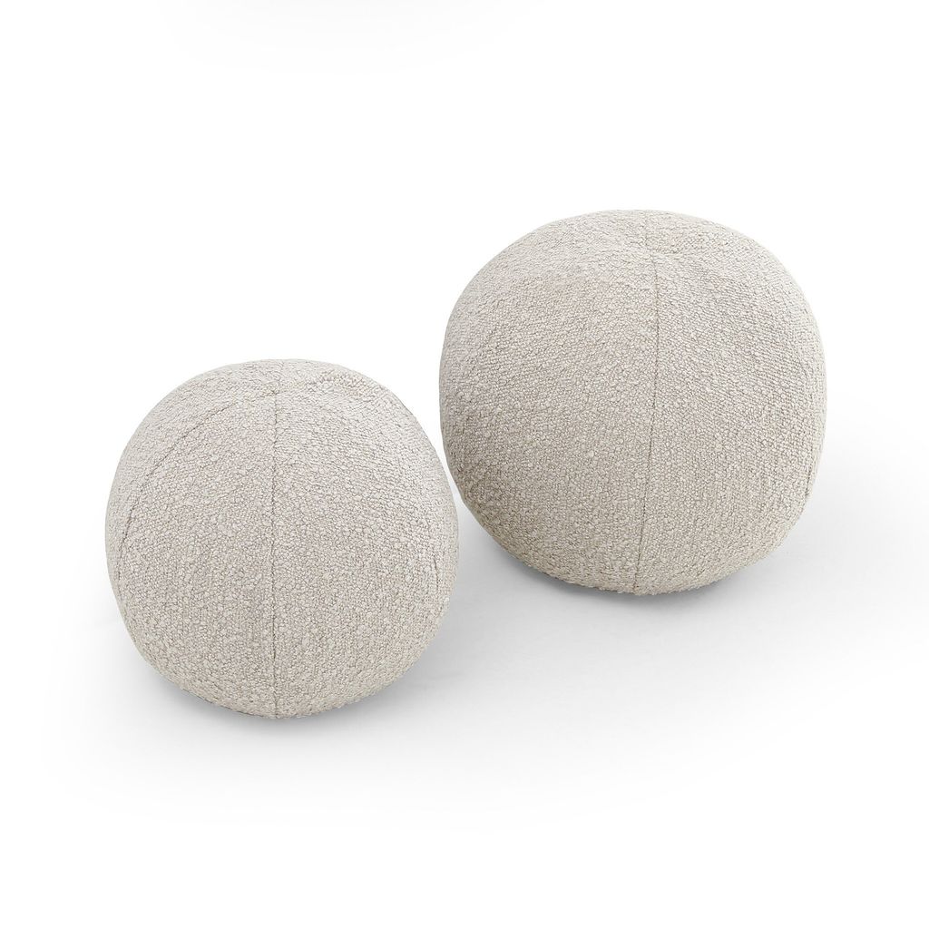 Preview image for Balle Pillow Set Of 2, Knoll Sand Cover