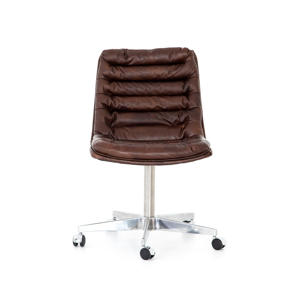 Malibu Desk Chair, Antique Whiskey Cover