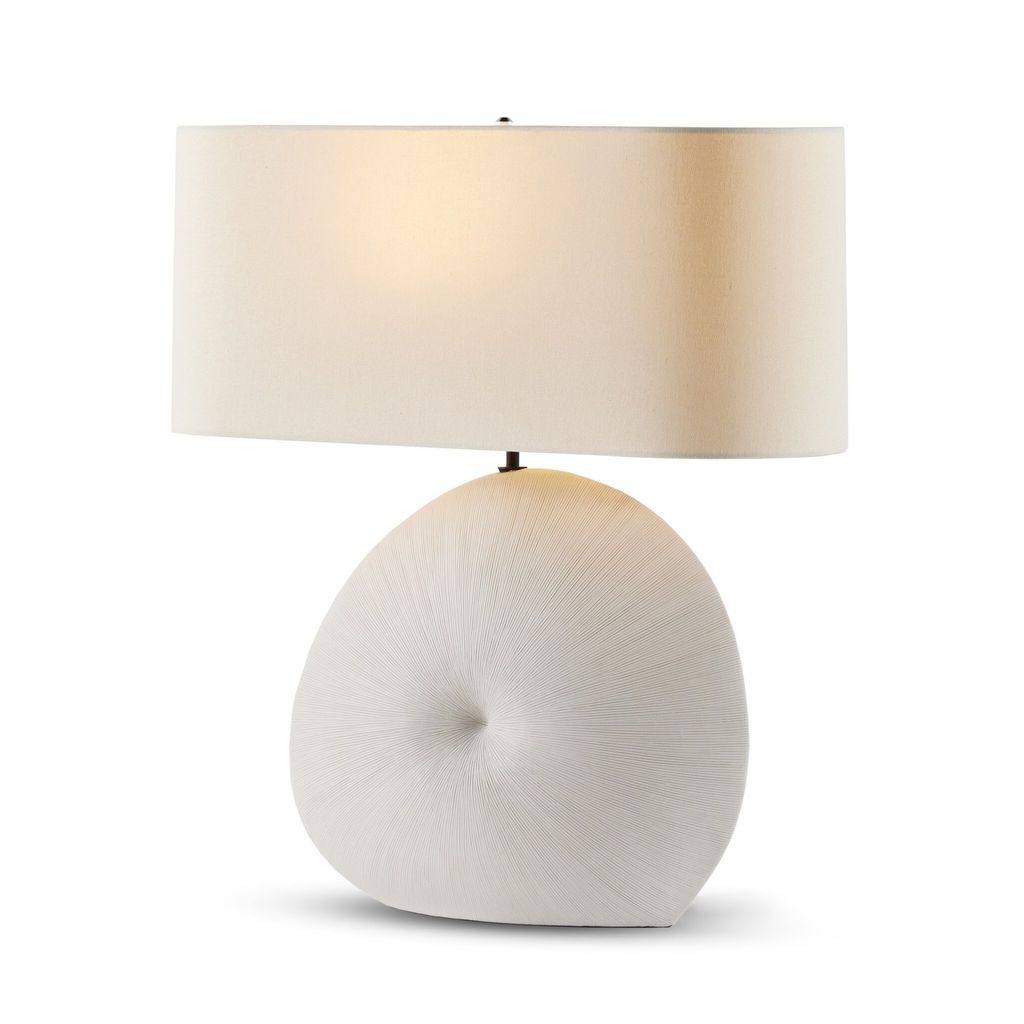 Busaba Table Lamp, Matte White