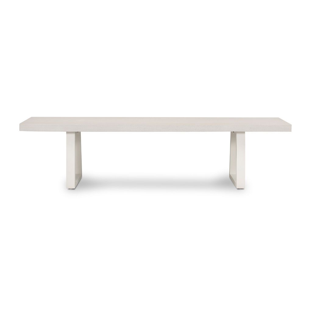 Cyrus Dining Bench, Natural Sand
