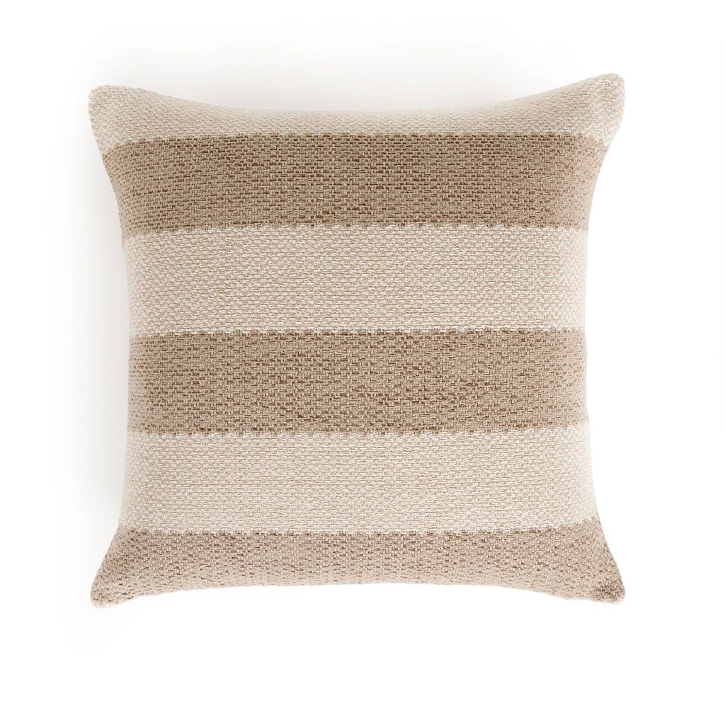 Tarbett Stripe Outdoor Pillow Cover Only 20" X 20",
