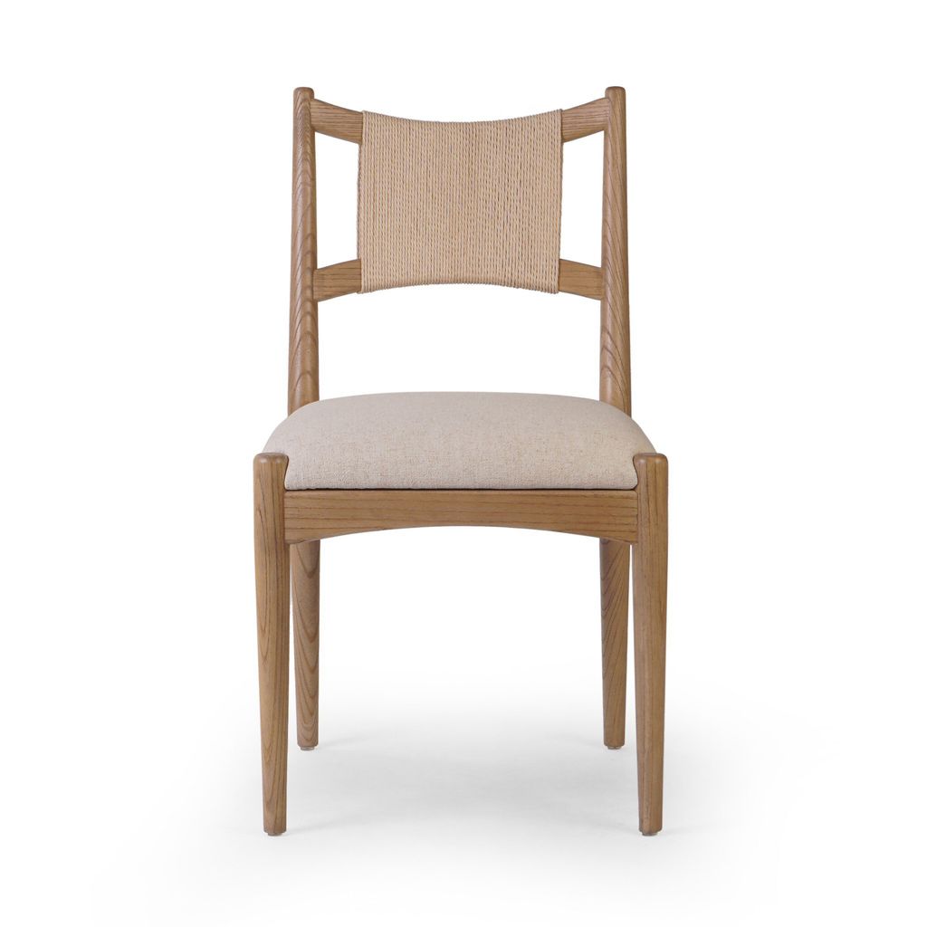 Preview image for Haddon Dining Chair, Light Natural Rush