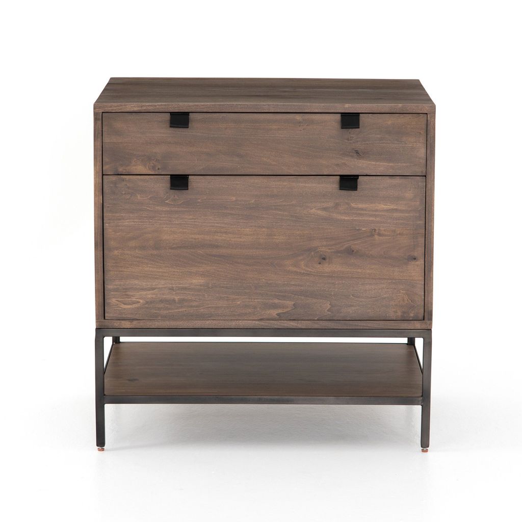 Trey Modular Filing Cabinet, Auburn Poplar