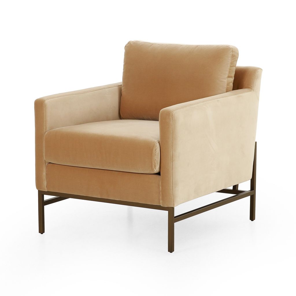 Vanna Chair, Surrey Camel Cover