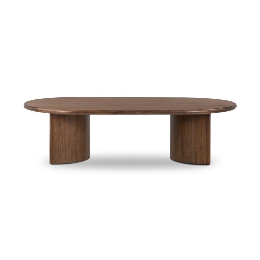 Preview image for Paden Coffee Table Seasoned Brown Acacia 65"