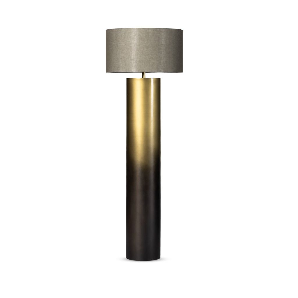 Preview image for Cameron Floor Lamp, Ombre Antique Brass