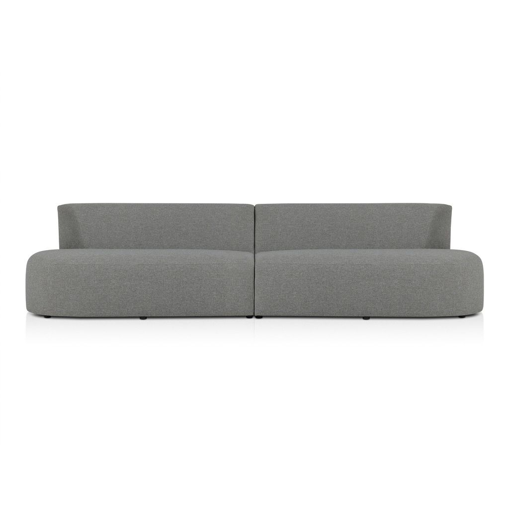 Opal Outdoor 2-Piece Sectional Original, Hayes Smoke Cover
