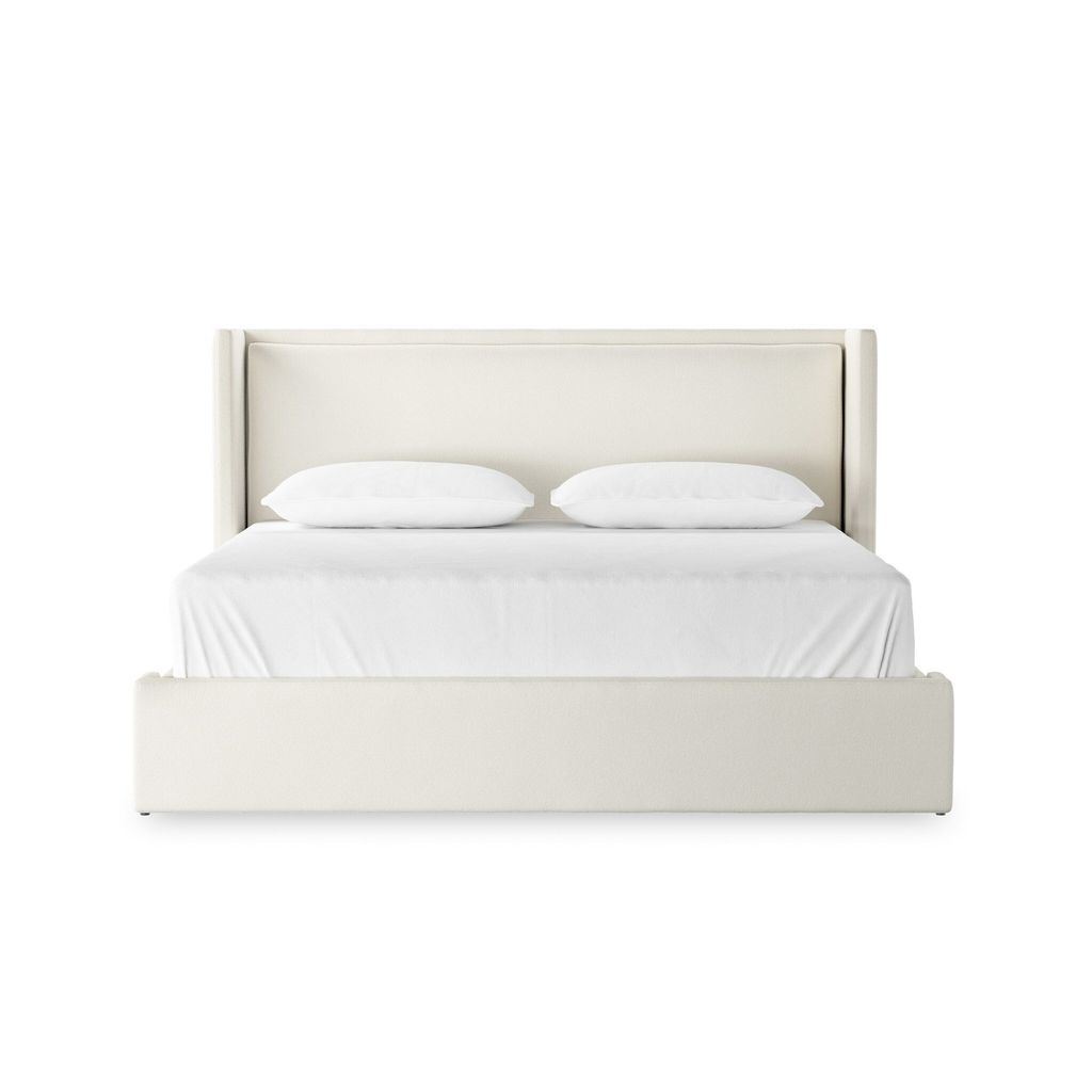 Sophia Bed King Size, Portland Cream Cover