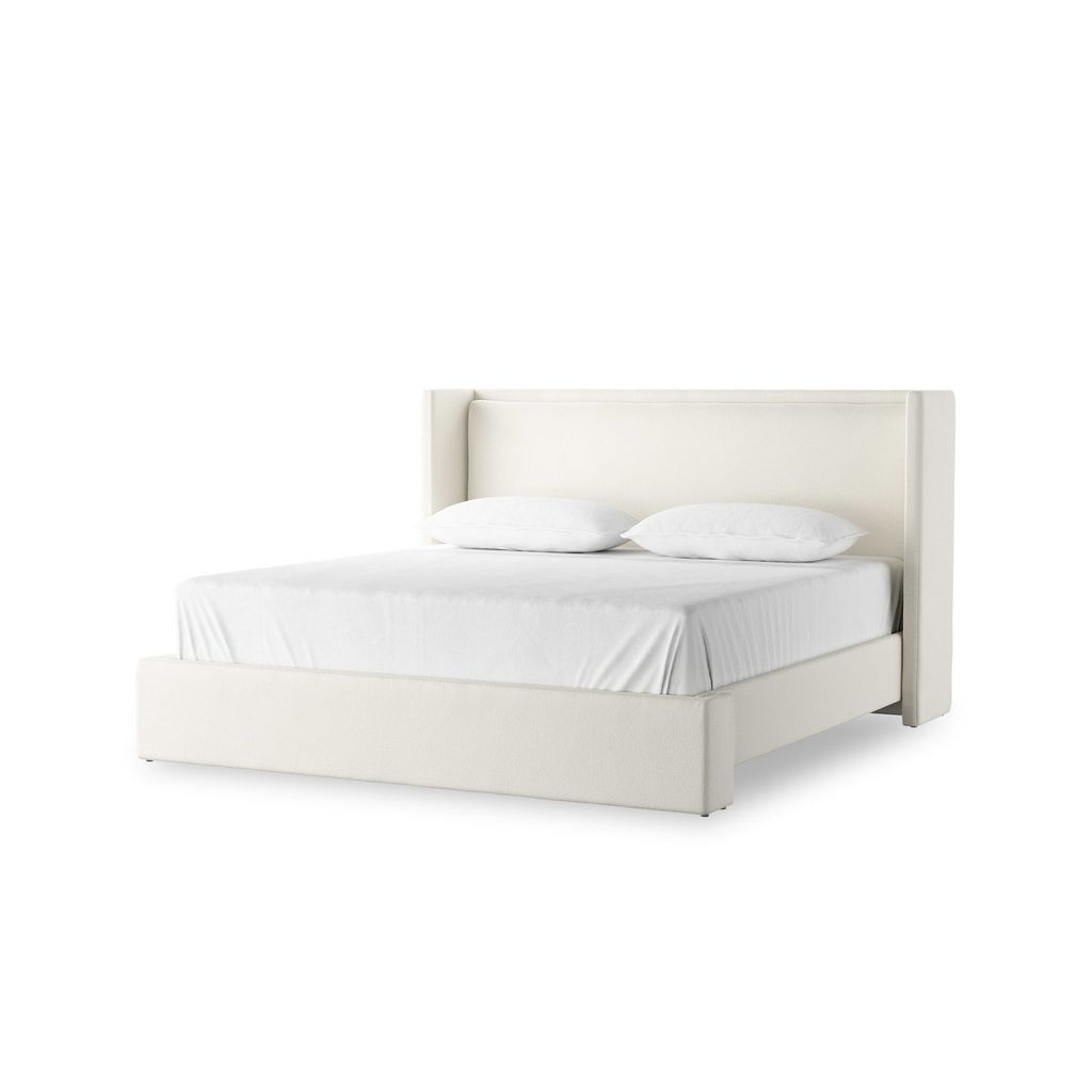 Sophia Bed King Size, Portland Cream Cover