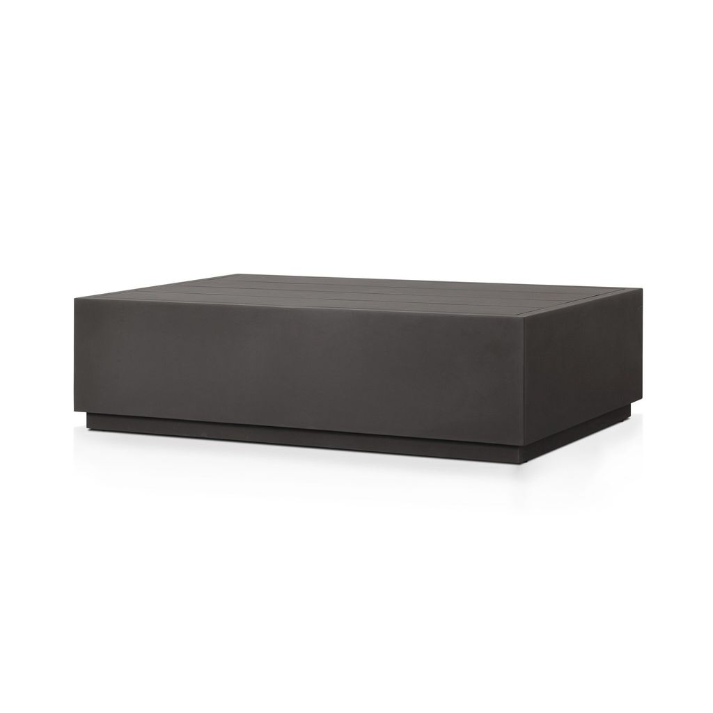 Messo Outdoor Metal Coffee Table 55"