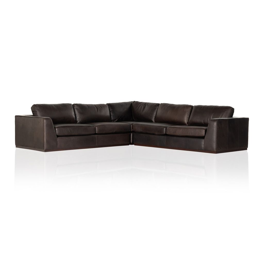 Colt 3-Piece Sectional Without Ottoman, Heirloom Cigar Cover