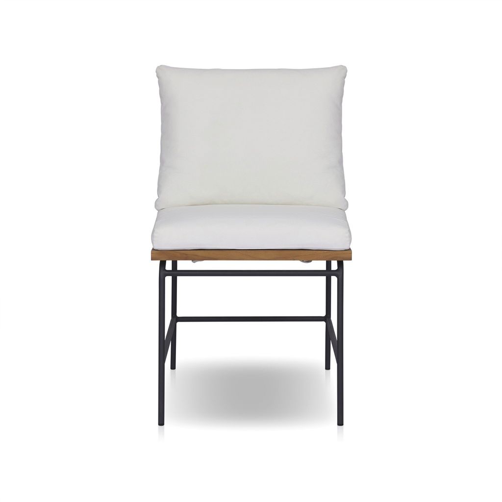 Crete Outdoor Dining Chair, Natural Teak