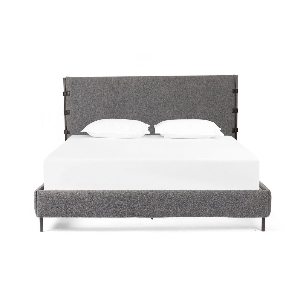 Preview image for Anderson Bed King Size, Knoll Charcoal